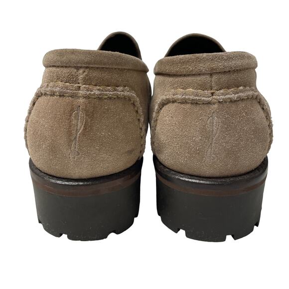 Cole Haan Country Stylish Suede Slip on Loafers, Tan, New cond., Ladies Size 7 - Picture 6 of 11